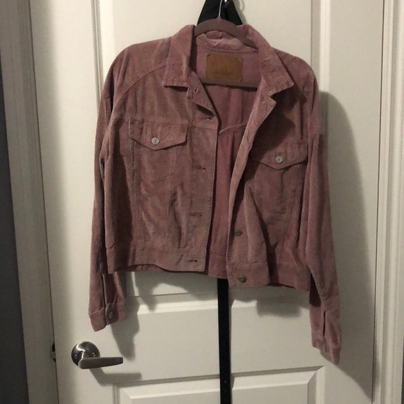 Corduroy crop jacket - Picture 2 of 6